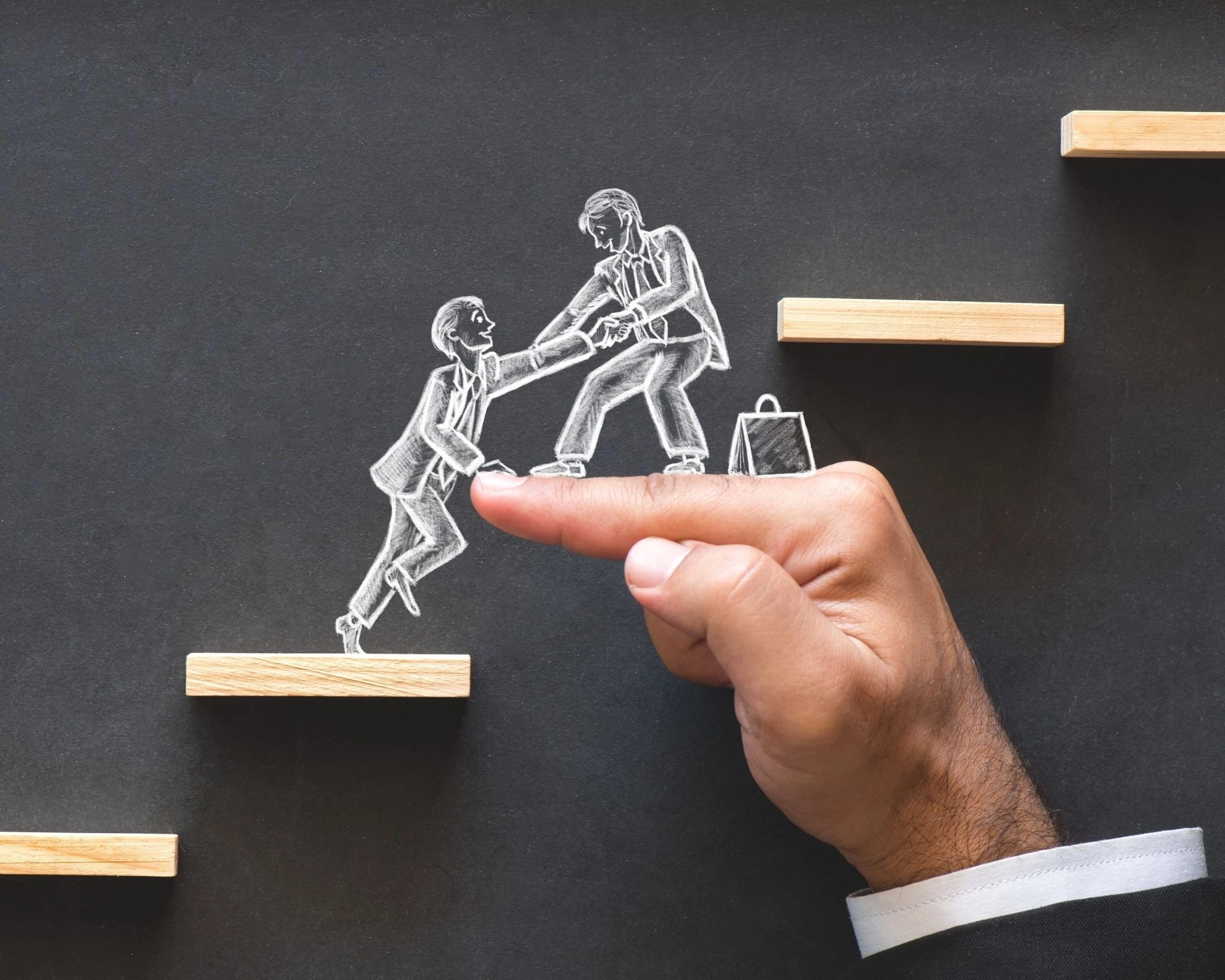 Les 10 clés pour se relever d’un échec entrepreneurial, Se faire accompagner et soutenir